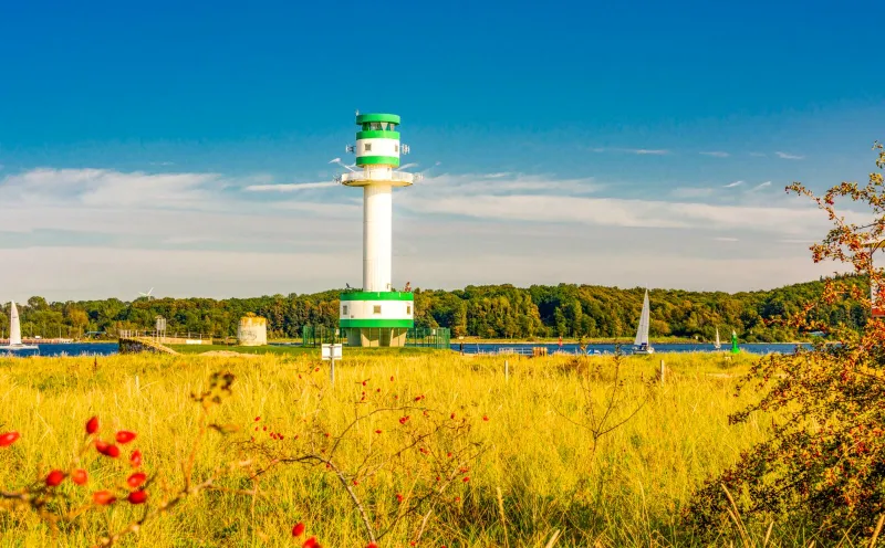 Leuchtturm Friedrichsort, Kieler Förde