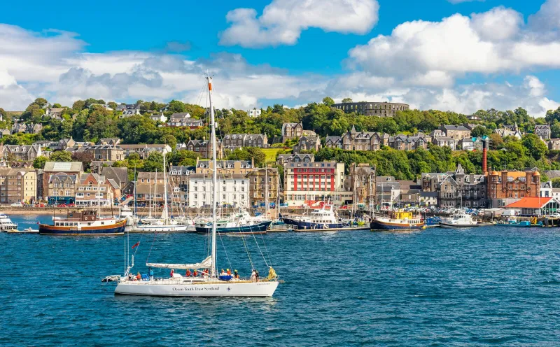 Blick auf Oban