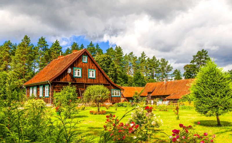Bauernhaus in Kruttinnen