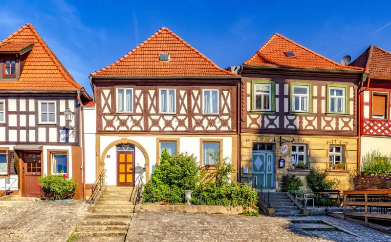 Der Marktplatz in Burgkunstadt