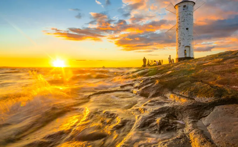 Leuchtturm Mühlenbake in Swinemünde