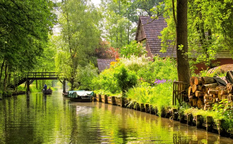 Kanal im Spreewald