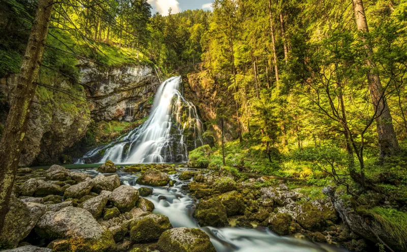Wasserfall Golling