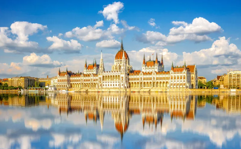 Das Parlament von Budapest