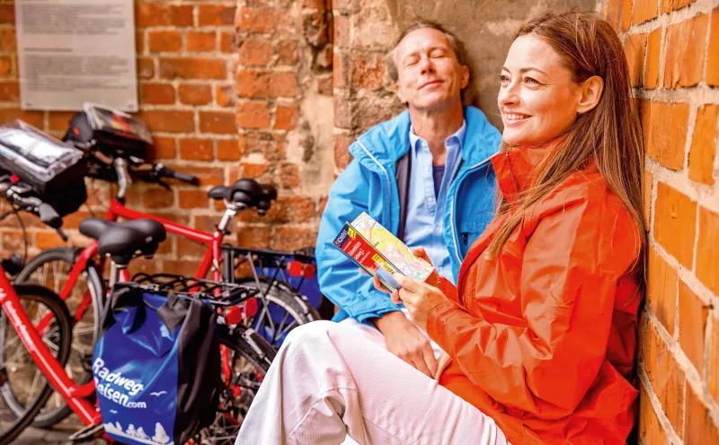 Radfahrer in Bad Doberan