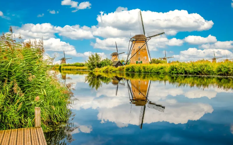 Windmühlen von Kinderdijk