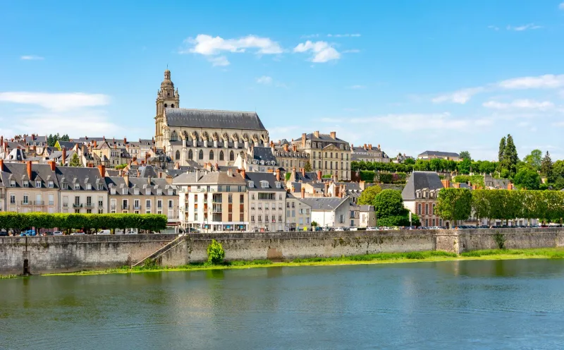 Aussicht auf Blois
