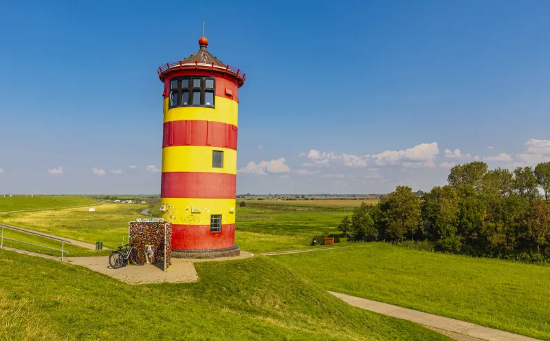 Pilsumer Leuchtturm in Krummhörn