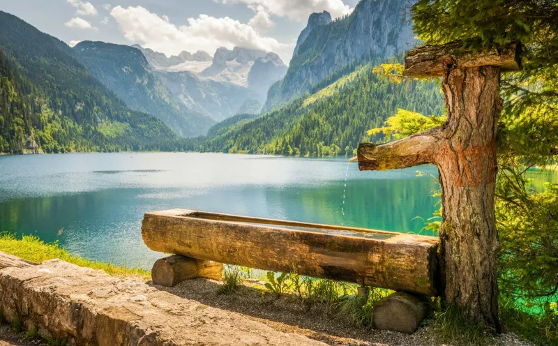 Tränke am Gosausee