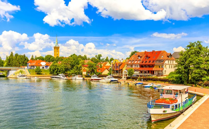 Blick auf Nikolaiken 