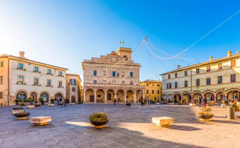 Montefalco, Umbrien, Italien
