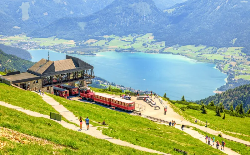 Der Schafberg am Wolfgangsee