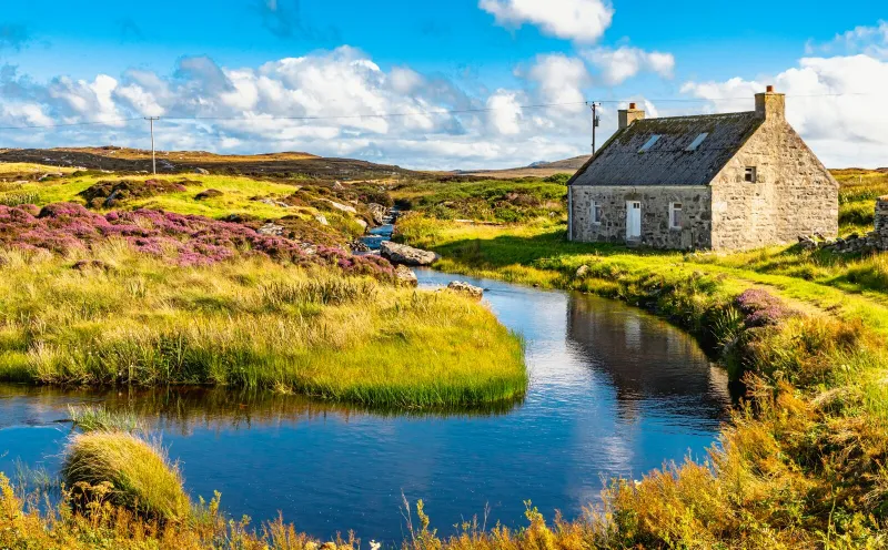 Haus am Fluss - Insel North Uist