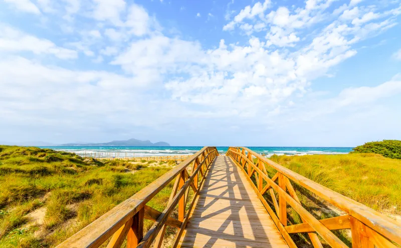 Strand in C’an Picafort