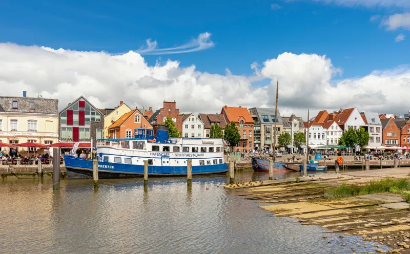 Hafen in Husum