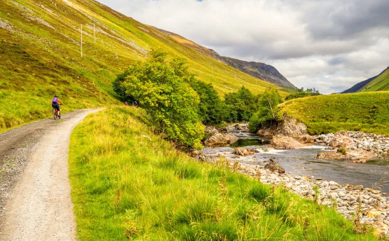  Radweg, Pitlochry, Schottland