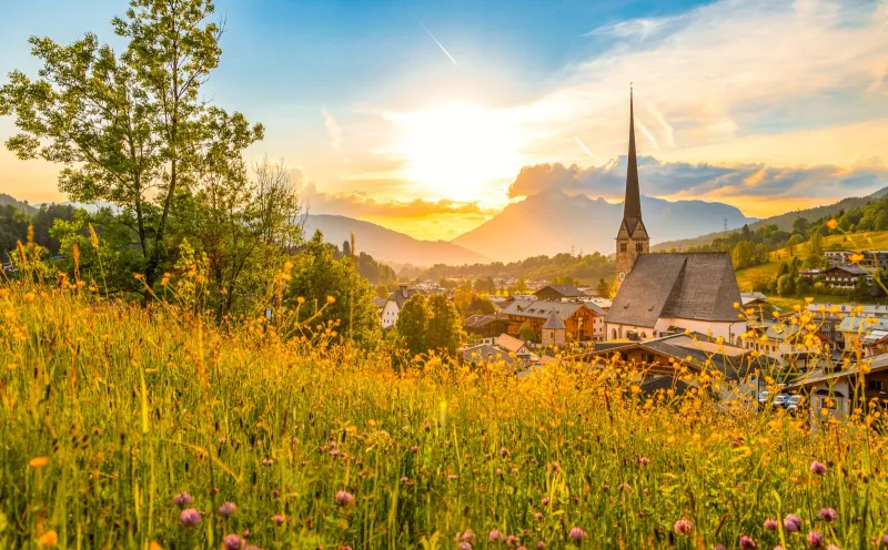 Wallfahrtskirche Maria Alm, Österreich