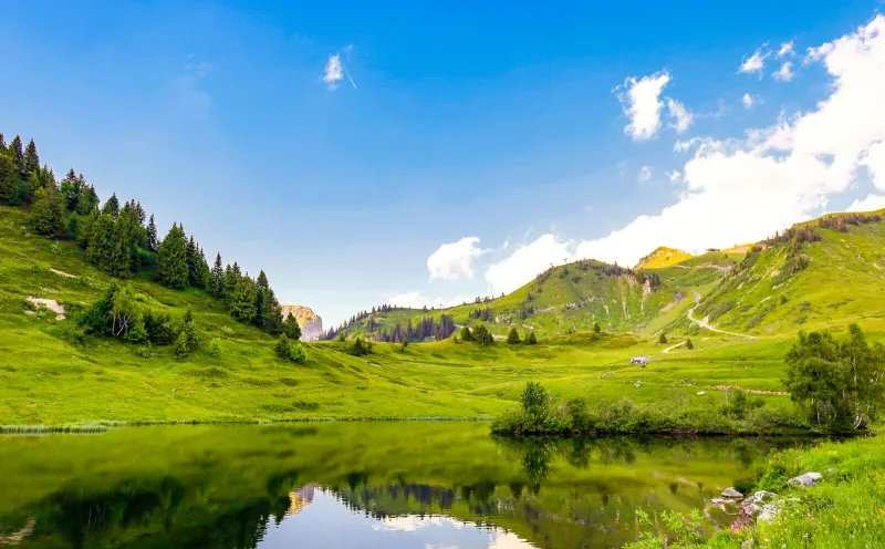 Lac de Joux, Schweiz, Jura