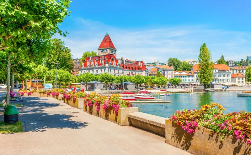 Schloss Ouchy in Lausanne