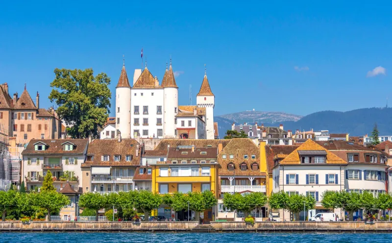Nyon, Schweiz, Genfer SEE