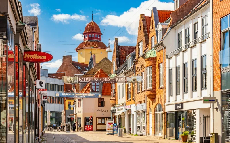 Zentrum von Nykøbing Falster
