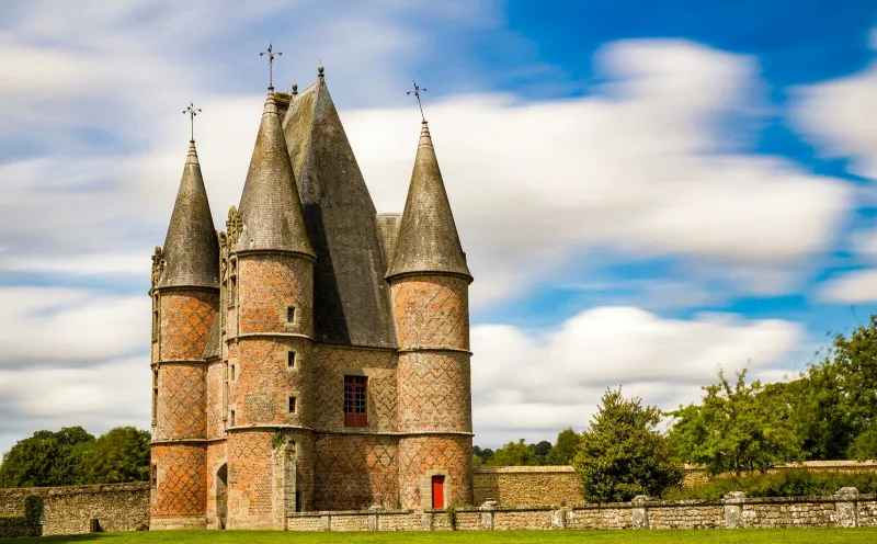 Wasserschloss Carrouges
