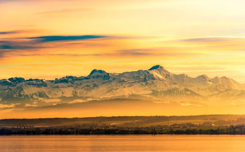 Bodensee, Berge