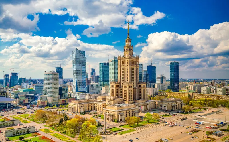 Kulturpalast in Warschau