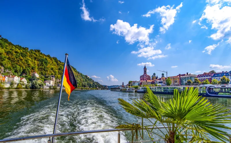 Passau, Schifffahrt Donau