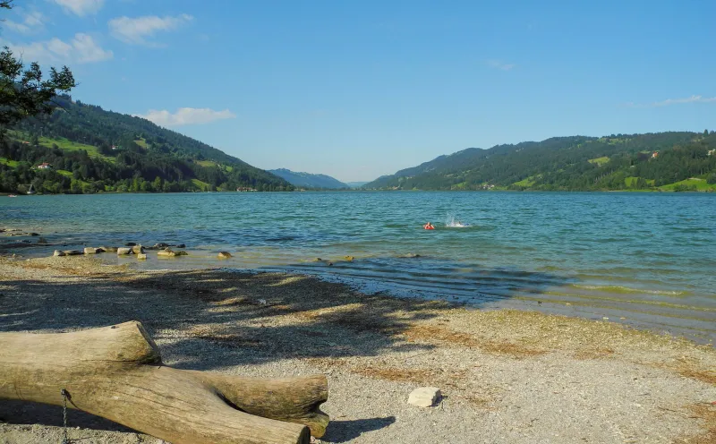 Der Alpsee in Immenstadt