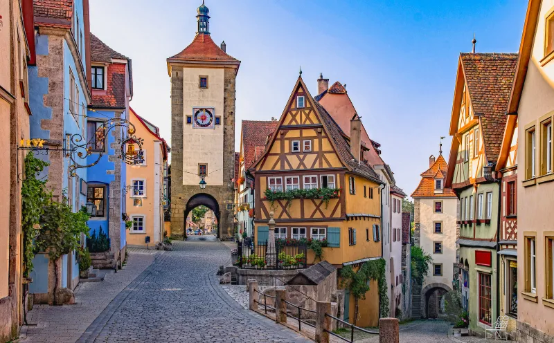 Plönlein Altstadt Rothenburg ob der Tauber