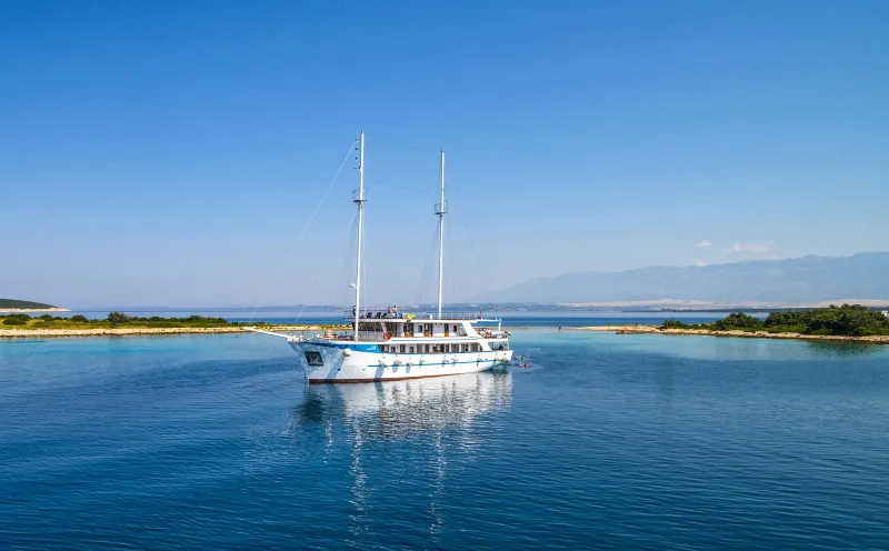 MS Aria, Kroatien