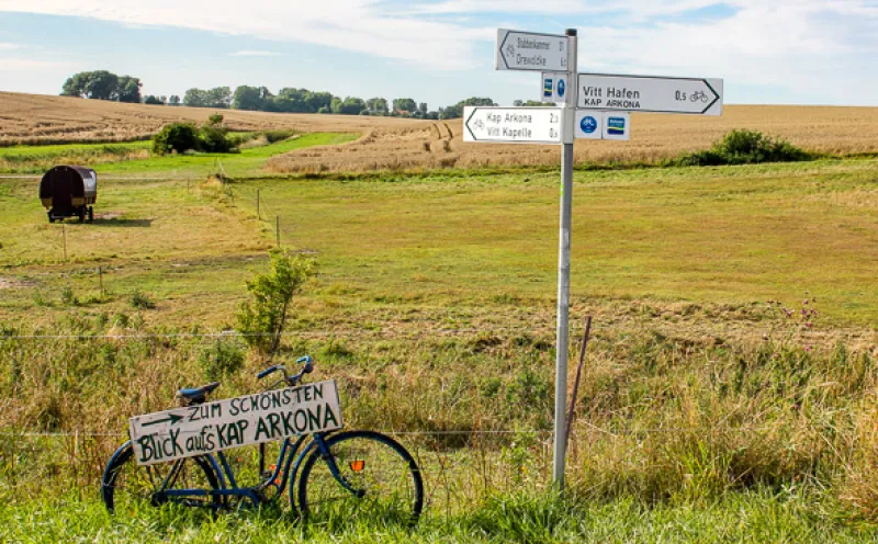 Auf dem Weg zum Kap Arkona