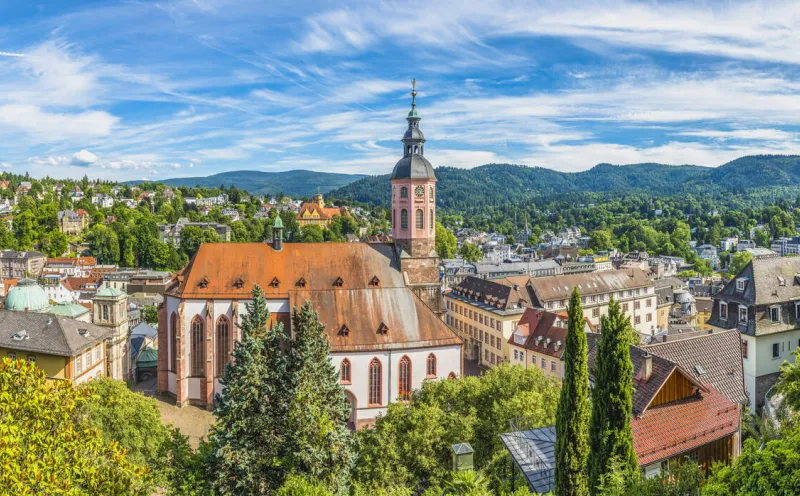 Die Stiftskirche in Baden-Baden 