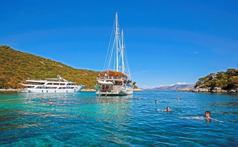 Letzte Badepause in der Kvarner Bucht