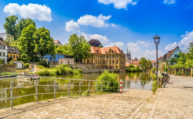 Bamberg, Altstadt, Regnitz, Villa Concordia