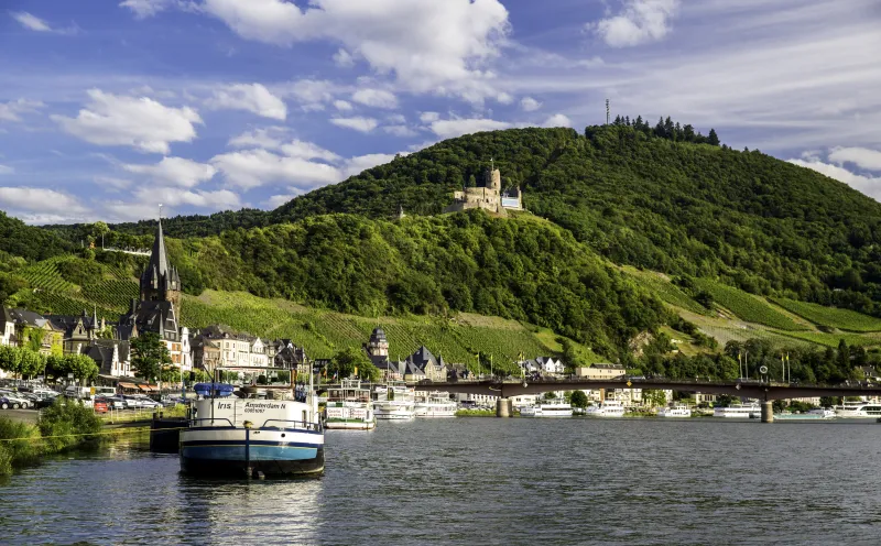 Blick auf Bernkastel-Kues