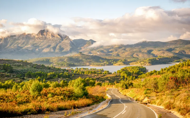 Blick auf den Benicadell