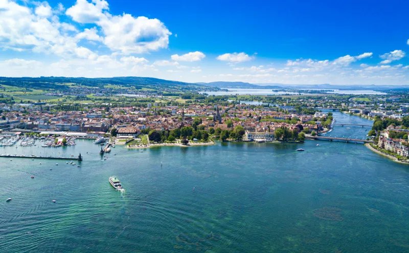 Konstanz Kreuzlingen Bodensee Überblick
