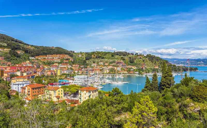 Blick auf La Spezia