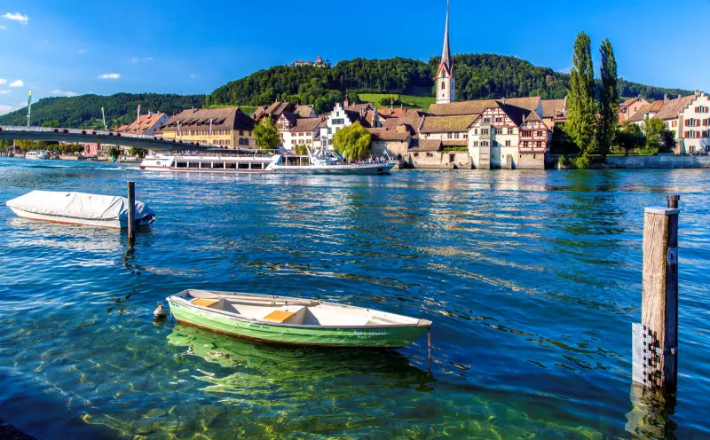Blick auf Stein am Rhein