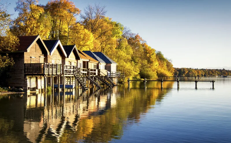Bootshäuser Ammersee