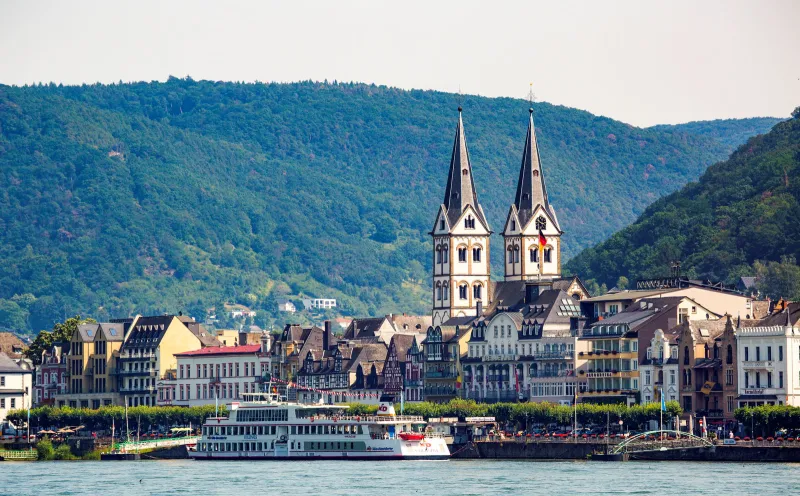 Rheinpromenade in Boppard