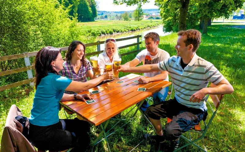Treuchtlingen - Biergarten Altmühl