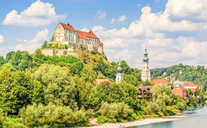 Burg in Burghausen