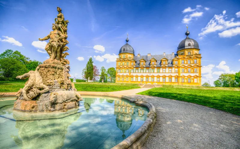 Schloss Seehof, Brunnen, Bamberg