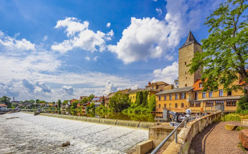 Das Barockstädtchen Calbe an der Saale