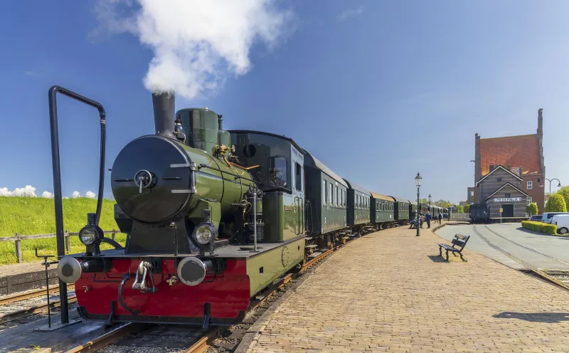 Dampflokomotive Medemblik