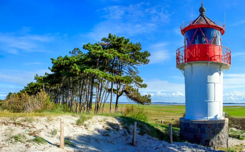 Der Leuchtturm auf Hiddensee
