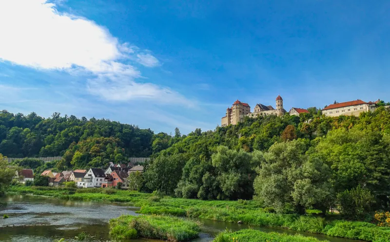 Die Burg Harburg